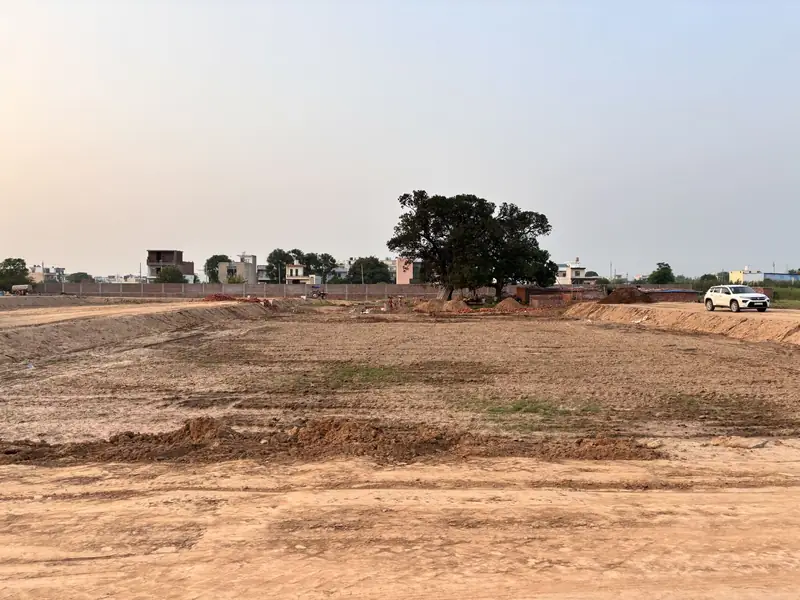 Levelled plot area — The Ridge project collection